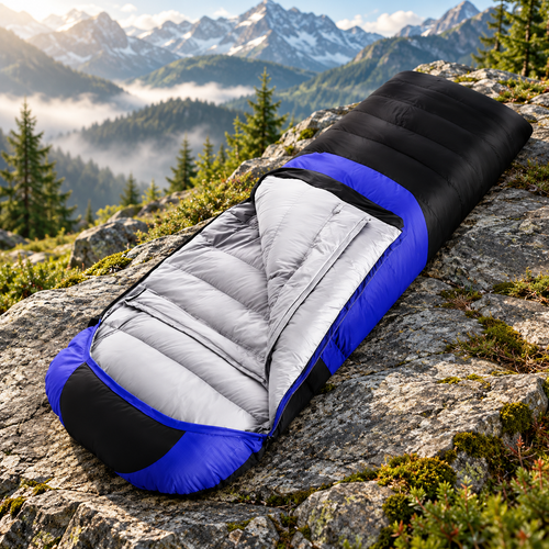 Beheizbarer Schlafsack